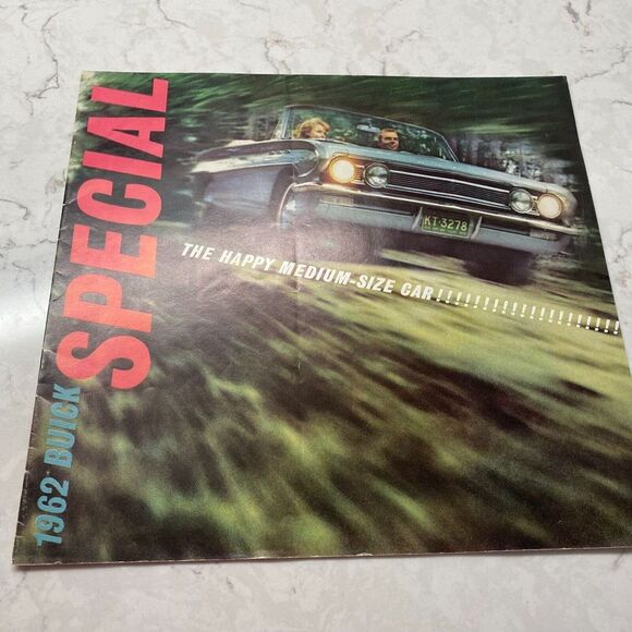 1962 Buick Special Sedan Coupe Convertible Station Wagon Dealer Sales Brochure - Picture 1 of 14